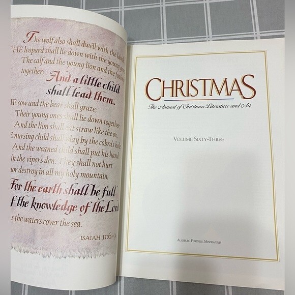 Christmas © 1993 Volume 63 The Annual of Christmas Literature and Art Paperback - Picture 3 of 10